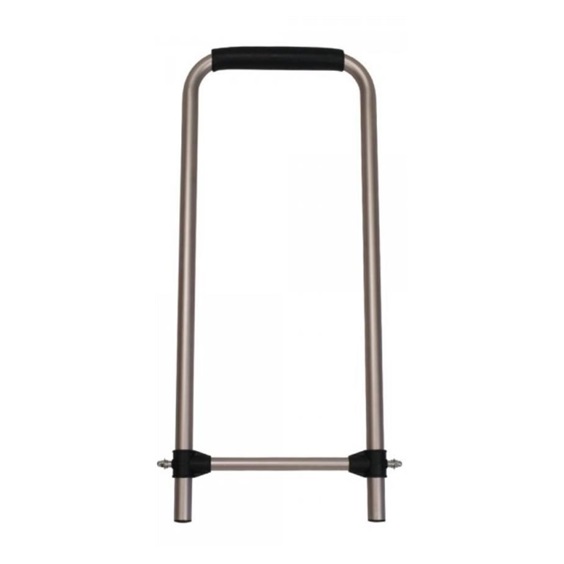 Bag Boy Rental Dual Tube manueller Trolley, Silber Aluminium
