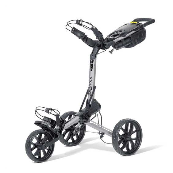 Bag Boy Ultra Slim Deluxe SLIMFOLD Golftrolley, silver/black