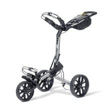 Bag Boy Ultra Slim Deluxe SLIMFOLD Golftrolley, silver/black