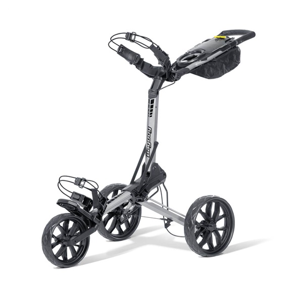 Bag Boy Ultra Slim Deluxe SLIMFOLD Golftrolley, silver/black