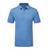FootJoy Stretch Pique Solid Junior Poloshirt, blau