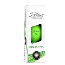 Titleist Velocity Golfbälle, grün