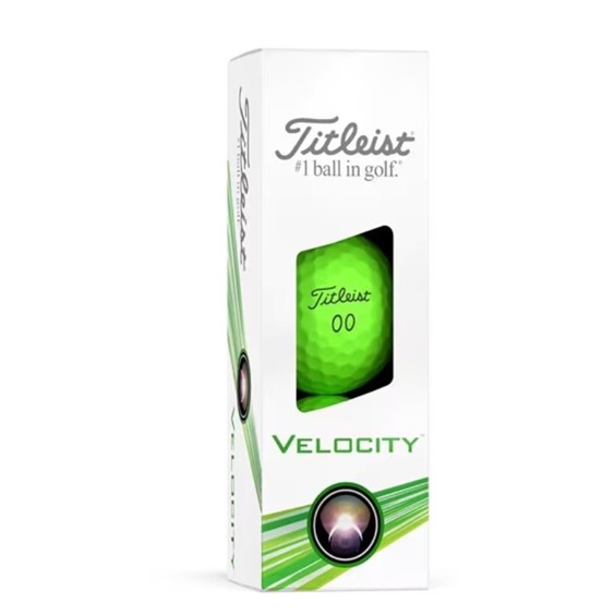 Titleist Velocity Golfbälle, grün
