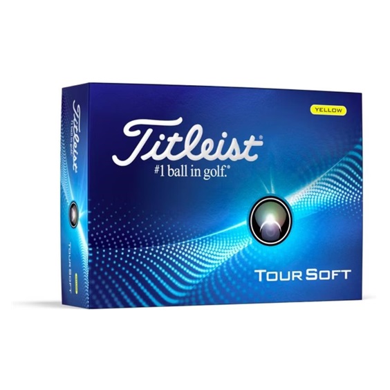 Titleist Tour Soft Golfbälle, gelb