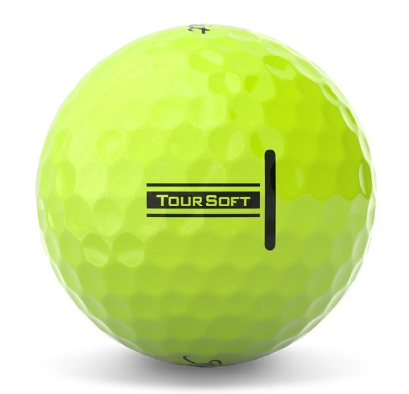 Titleist Tour Soft Golfbälle, gelb