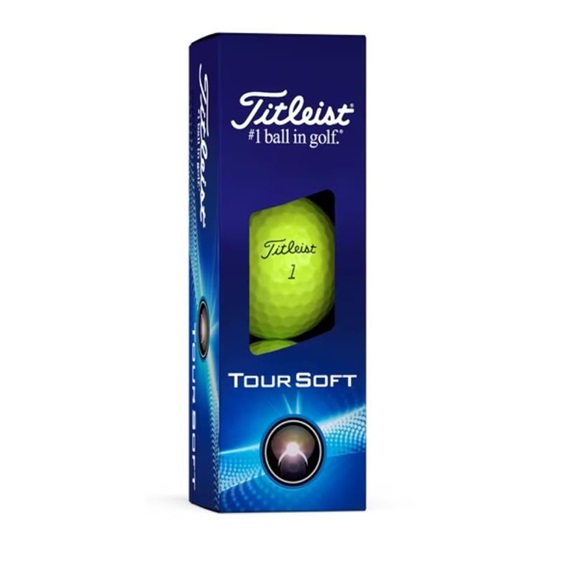 Titleist Tour Soft Golfbälle, gelb