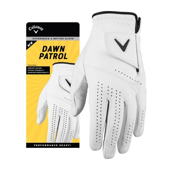 Callaway Dawn Patrol Herren Golfhandschuh, Weiß