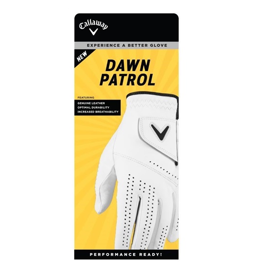 Callaway Dawn Patrol Damen Golfhandschuh, Weiß
