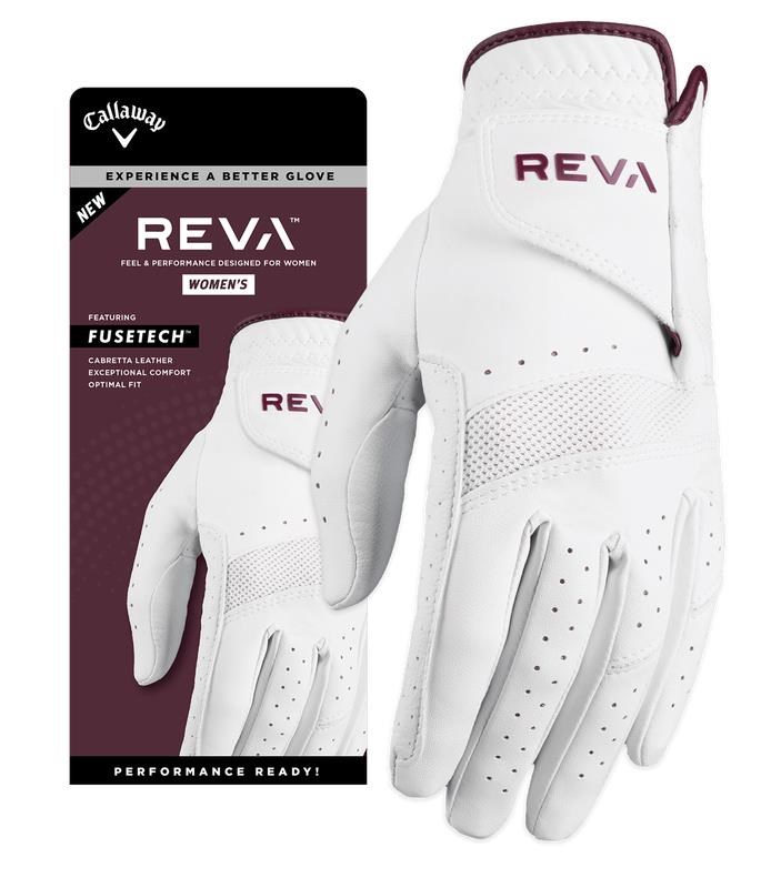 Callaway Reva Damen Golfhandschuh, weiß