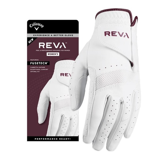 Callaway Reva Damen Golfhandschuh, weiß