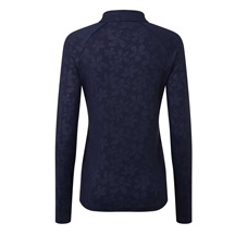 FootJoy Floral Embossed Midlayer Damen Sweatshirt, dunkelblau