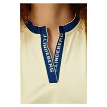 J.Lindeberg Leya ladies sleeveless polo, wax yellow