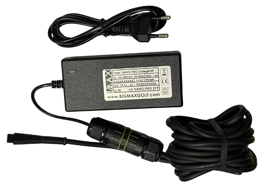 Ladegerät für Elektrotrolley Big Max Pro, Nano, Stratos 3W & 2W