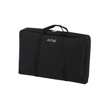 JuCad Junior Edelstahl 3-rädrig Manuell Golftrolley + Tragetasche