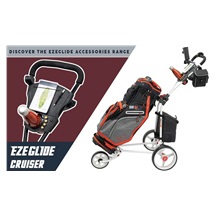 Ezeglide Cruiser Manuell Golftrolley, weiss