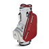 Big Max Aqua Style 4 Cartbag, weiss/weinrot