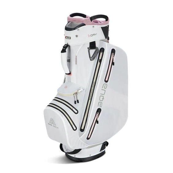 Big Max Aqua Style 4 Cartbag, weiss/rosa