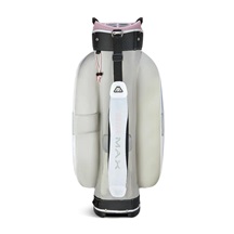 Big Max Aqua Style 4 Cartbag, weiss/rosa