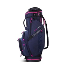 Big Max Terra Sport cart bag, steel blue/fuchsia