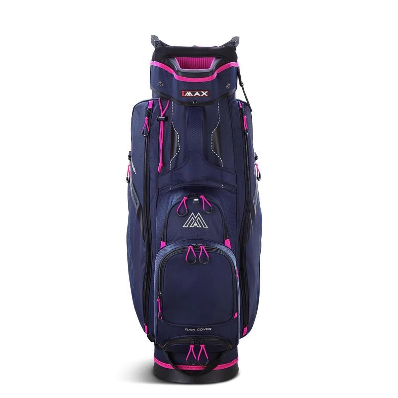 Big Max Terra Sport cart bag, steel blue/fuchsia