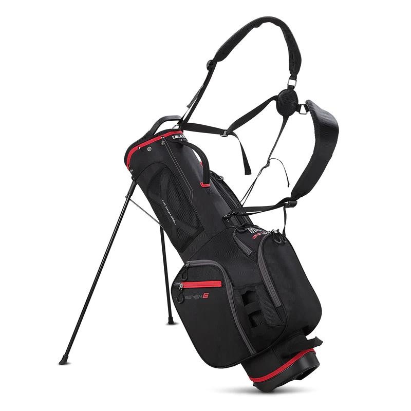 Big Max Heaven Seven G Standbag, schwarz/rot