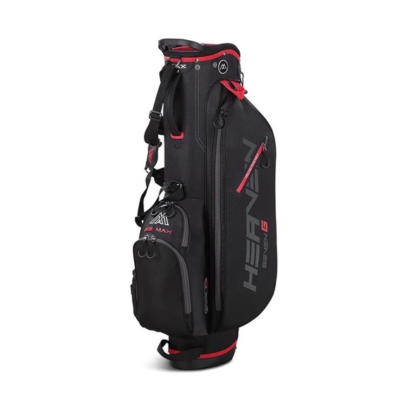 Big Max Heaven Seven G Standbag, schwarz/rot