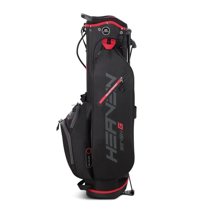 Big Max Heaven Seven G Standbag, schwarz/rot