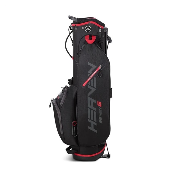 Big Max Heaven Seven G Standbag, schwarz/rot