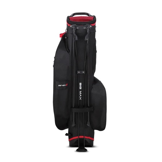 Big Max Heaven Seven G Standbag, schwarz/rot