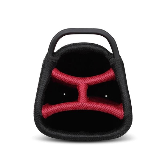 Big Max Heaven Seven G Standbag, schwarz/rot