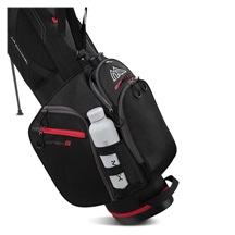 Big Max Heaven Seven G Standbag, schwarz/rot