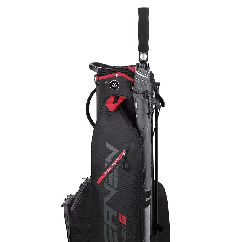 Big Max Heaven Seven G Standbag, schwarz/rot