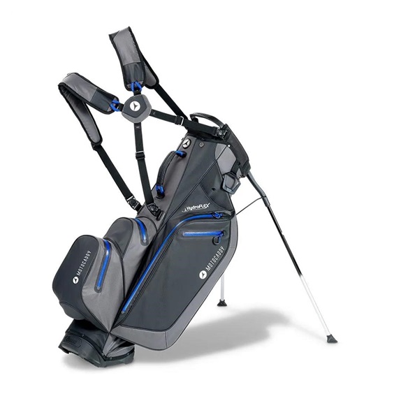 Motocaddy HydroFLEX Standbag, grau/blau