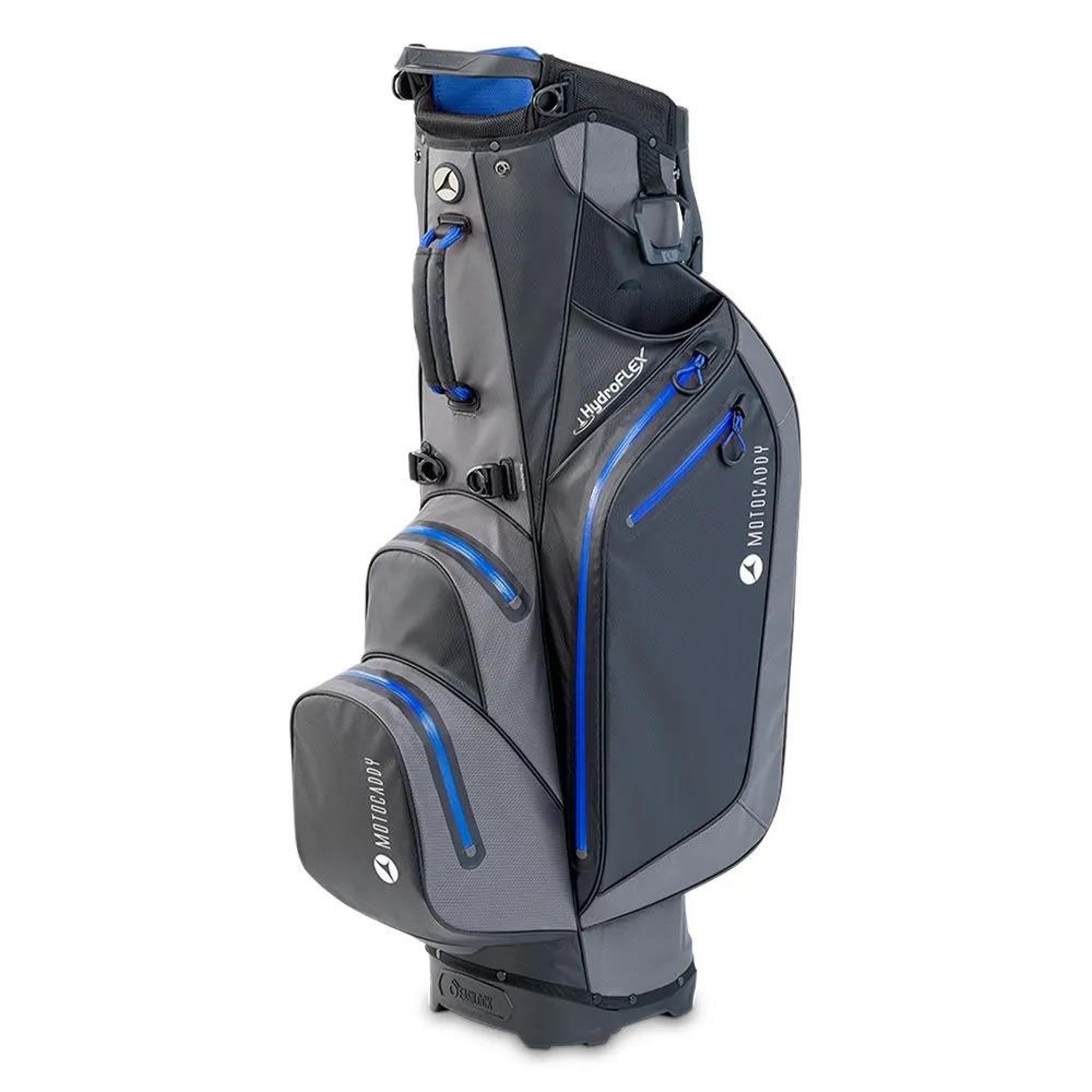 Motocaddy HydroFLEX Standbag, grau/blau