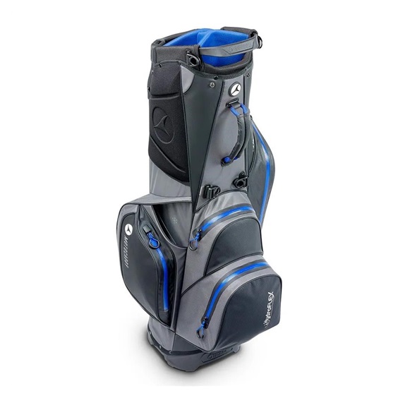 Motocaddy HydroFLEX Standbag, grau/blau
