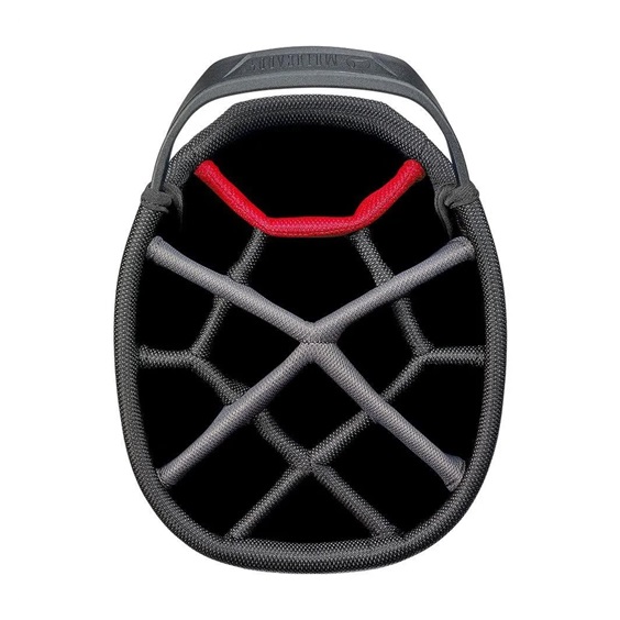 Motocaddy Dry Series Cartbag, grau/rot