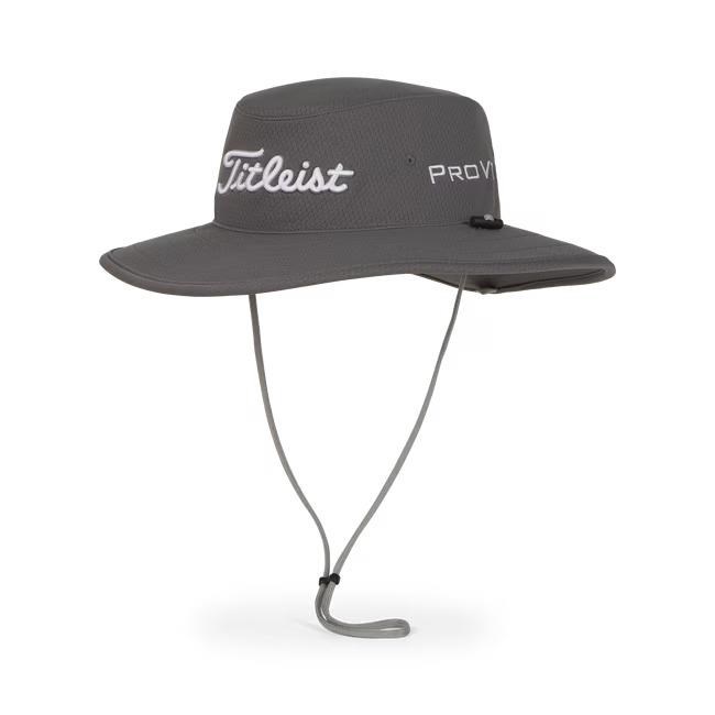Titleist Tour Aussie Herren Bucket Hut, grau