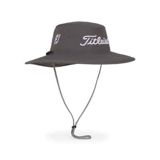 Titleist Tour Aussie Herren Bucket Hut, grau