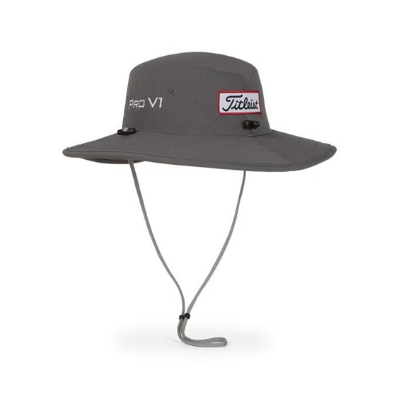 Titleist Tour Aussie Herren Bucket Hut, grau