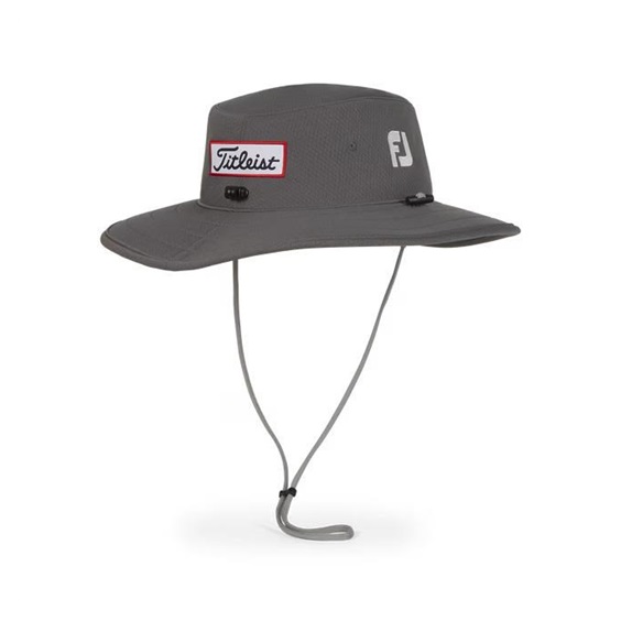 Titleist Tour Aussie Herren Bucket Hut, grau