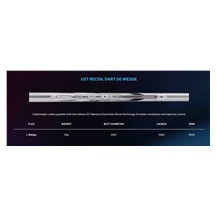 Cleveland CBX4 Zipcore Damen Wedge, Graphit