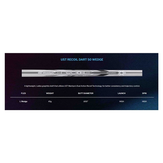 Cleveland CBX4 Zipcore Damen Wedge, Graphit