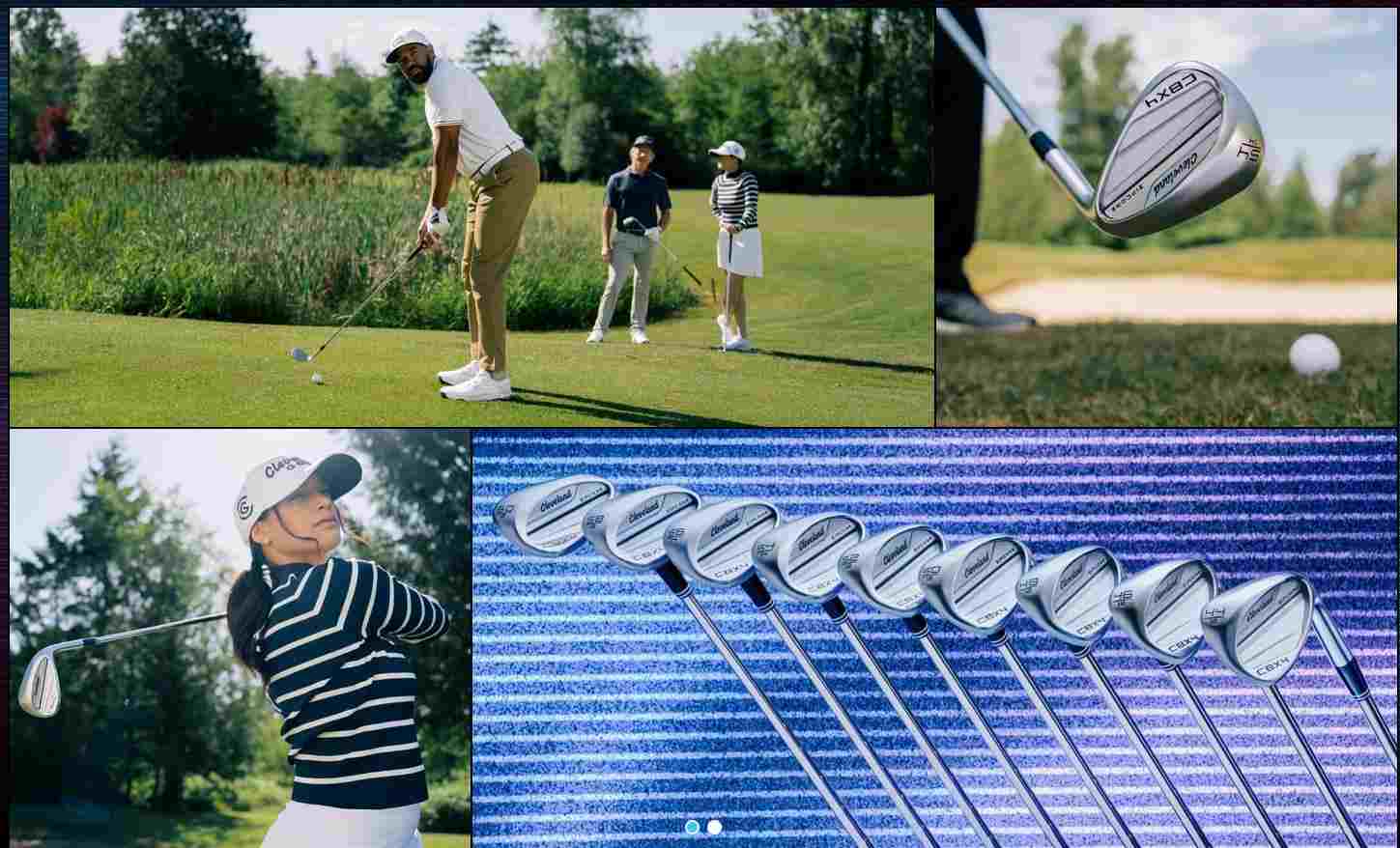 Cleveland CBX4 Zipcore Herren Wedge, Graphit