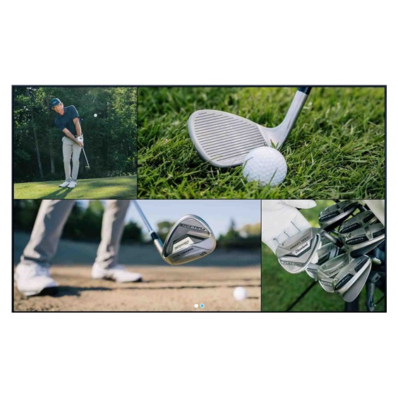 Cleveland Smart Sole Full Face Herren Wedge, Graphite