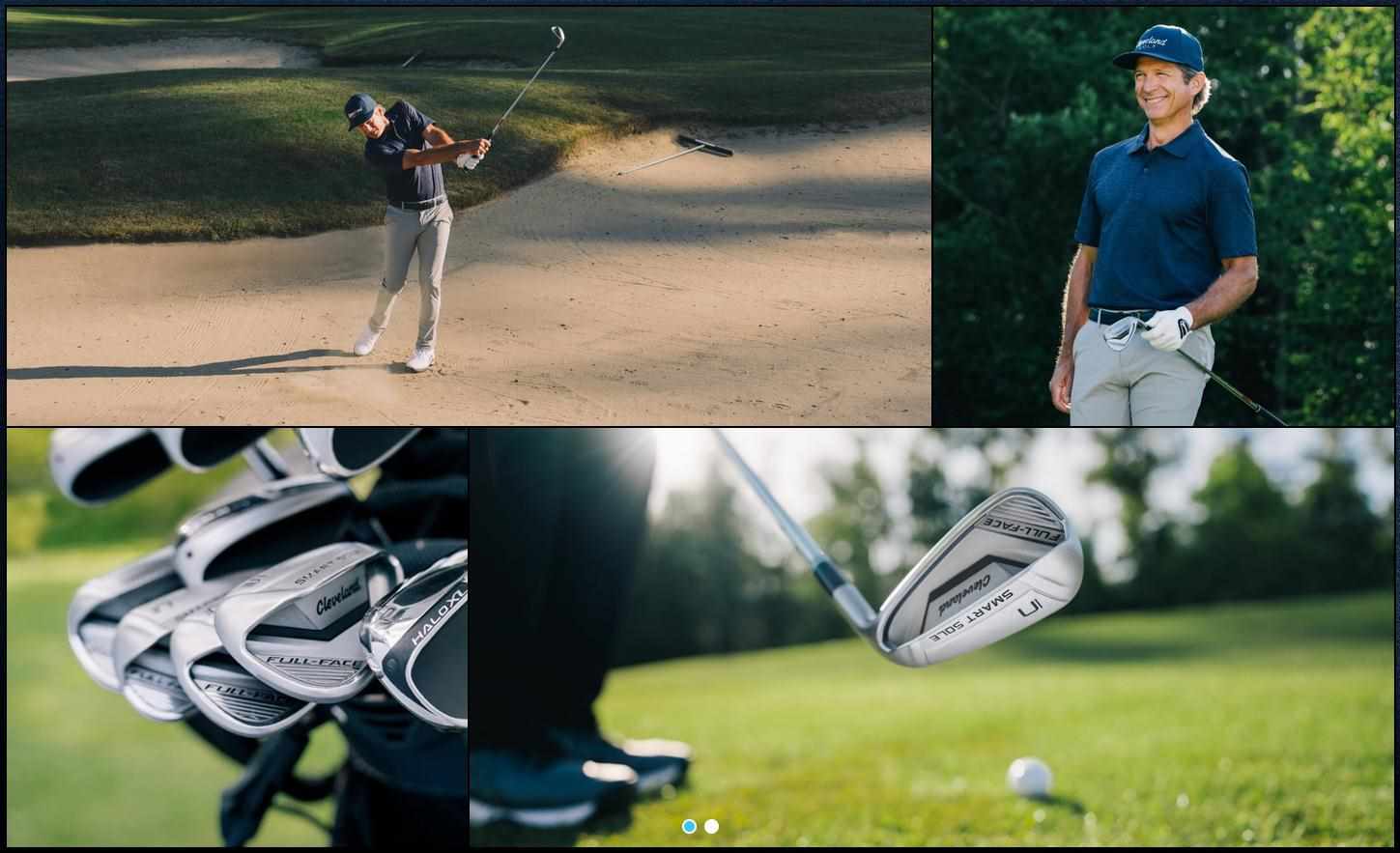Cleveland Smart Sole Full Face Herren Wedge, Stahl