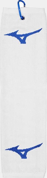 Mizuno RB Tri Fold Golfhandtuch, weiss