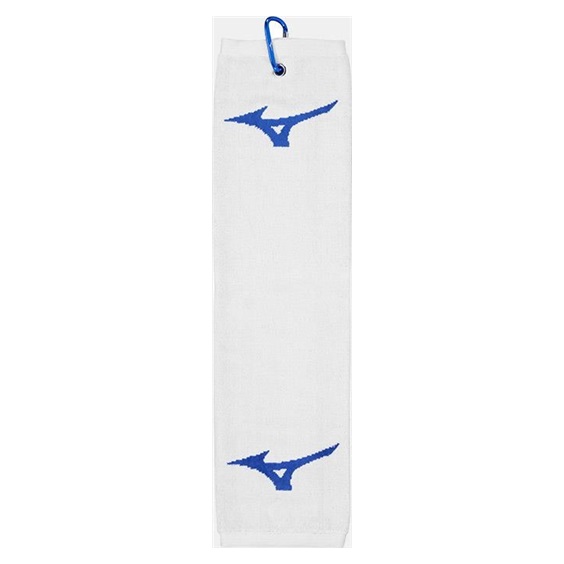 Mizuno RB Tri Fold Golfhandtuch, weiss
