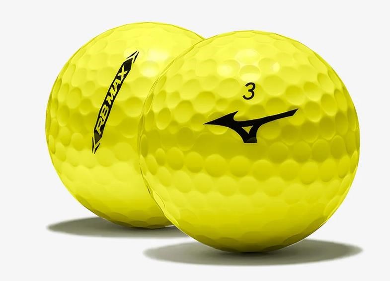 Mizuno RB Max Golfbälle, gelb