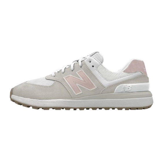 New Balance 574 Greens V2 Damen Golfschuhe, beige/rosa