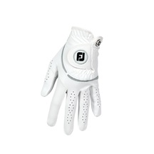 FootJoy WeatherSof Damen Golfhandschuh, weiss/grau